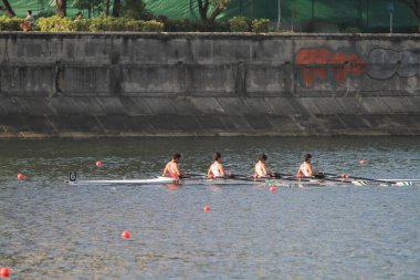 5 Nov 2011  team rowing to the at Shek Mun, hk