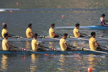 5 Nov 2011  team rowing to the at Shek Mun, hk