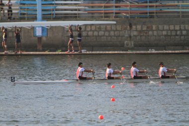 5 Nov 2011  team rowing to the at Shek Mun, hk