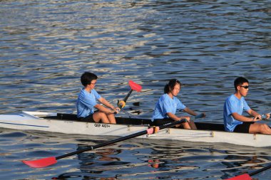 5 Nov 2011  team rowing to the at Shek Mun, hk