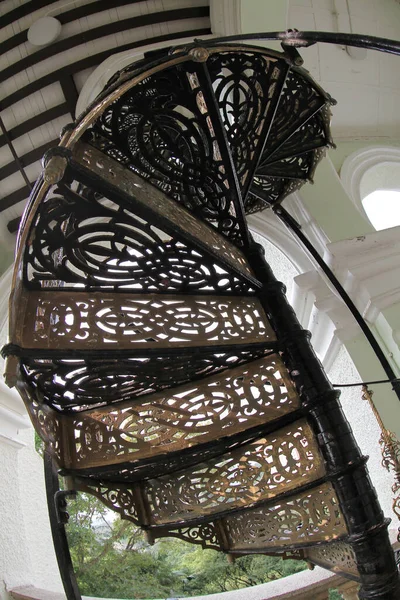 Οκτ 2011 Σκάλες Από Χυτοσίδηρο Στο Erie Land Light House — Φωτογραφία Αρχείου