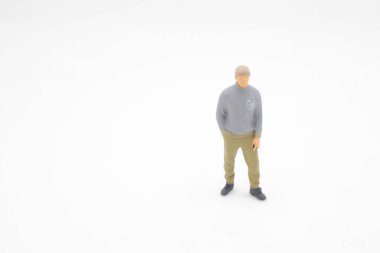 the fun of mini people figure, the citizen concept
