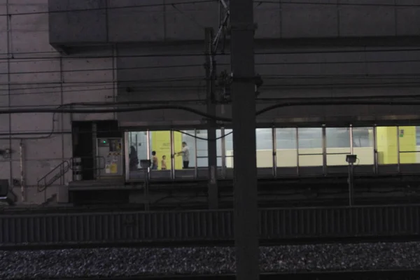 Oct 2011 Subway Railroad Tunnel Hong Kong —  Fotos de Stock