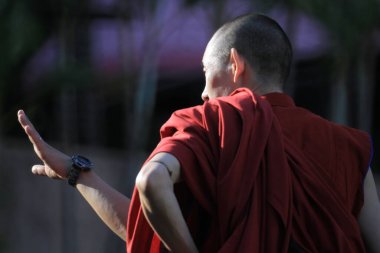 15 OCT 2011 the tibetan monk lama at hong kong 