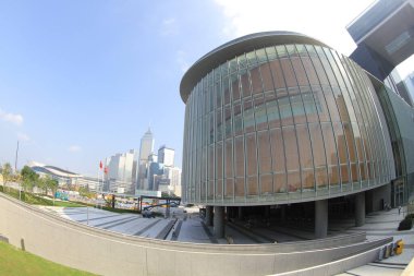 22 Oct 2011 the landscape of Central Government Complex in Hong Kong