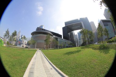 22 Oct 2011 the landscape of Central Government Complex in Hong Kong