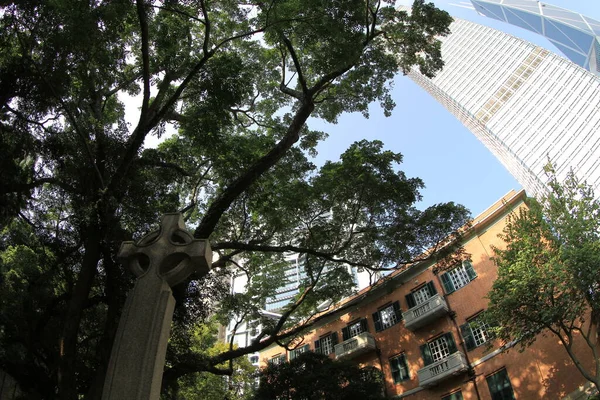 Oct 2011 Former French Mission Building Hong Kong — Foto Stock