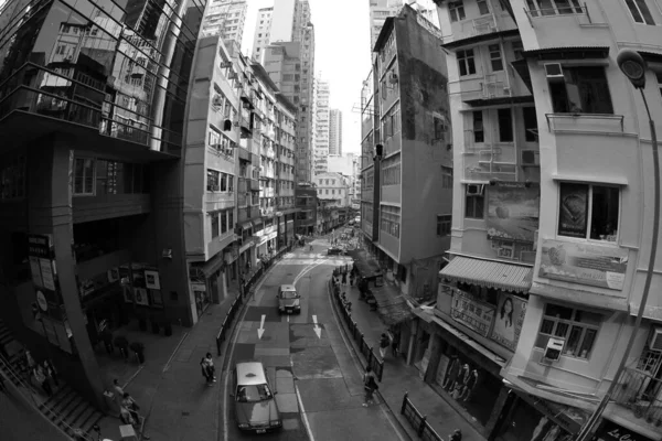 Oct 2011 Street View Central Street Hong Kong — Stock Fotó
