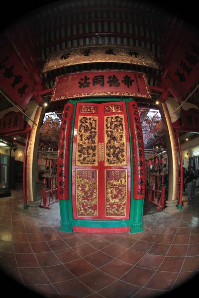 Οκτ 2011 Μέσα Στην Κύρια Αίθουσα Του Man Temple Sheung — Φωτογραφία Αρχείου