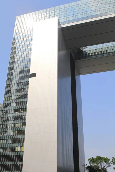 Oct 2011 Landscape Central Government Complex Hong Kong — Fotografia de Stock