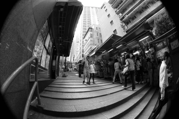Oct 2011 Pottinger Street Street Central Hong Kong — Stock Fotó