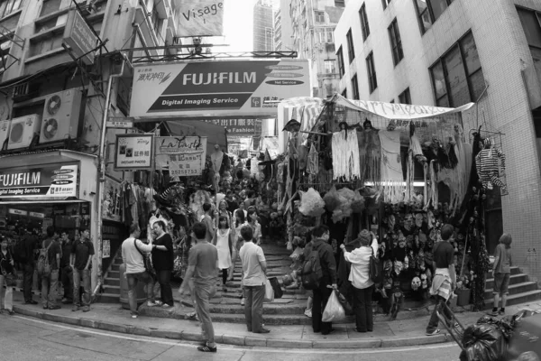 Oct 2011 Pottinger Street Είναι Ένας Δρόμος Στην Κεντρική Χονγκ — Φωτογραφία Αρχείου
