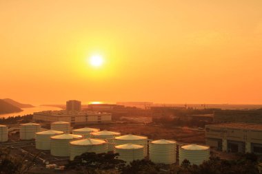 the oil tank,  view from Scenic Hill, hong kong  24 April 2011