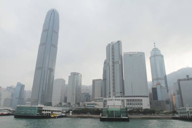 5 March 2011 the central, Victoria Harbour, Hong Kong