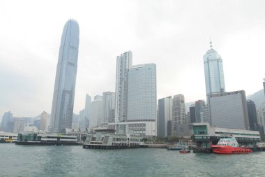 5 March 2011 the central, Victoria Harbour, Hong Kong