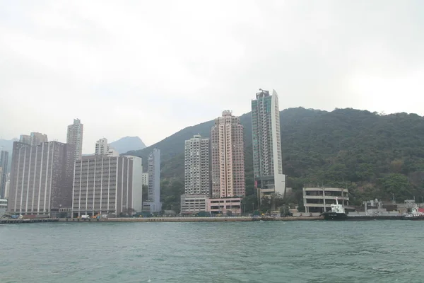 March 2011 West Hong Kong Island Coastline — Fotografia de Stock