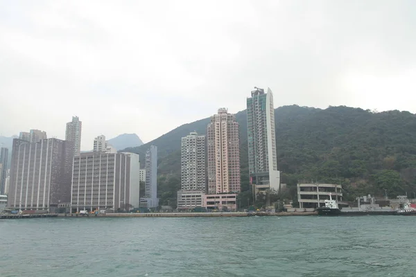 March 2011 West Hong Kong Island Coastline — 스톡 사진