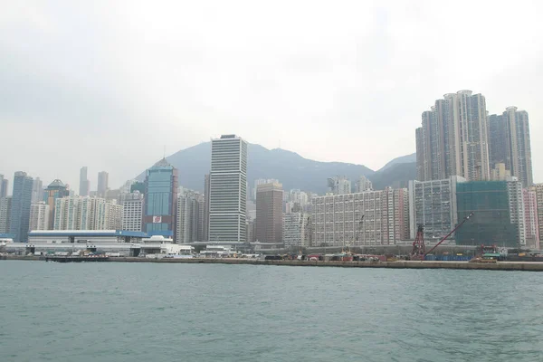 March 2011 West Hong Kong Island Coastline — Foto de Stock