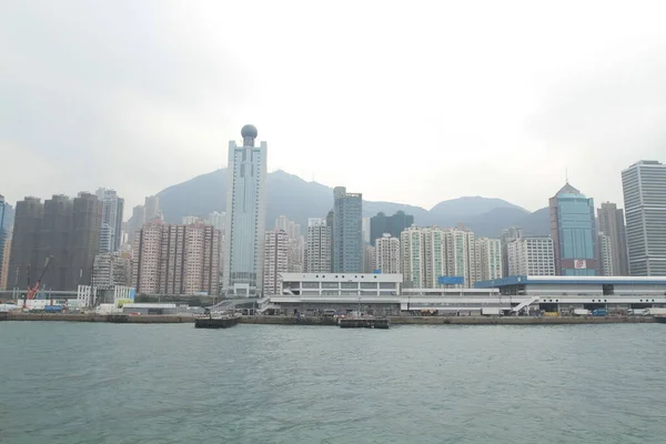 March 2011 West Hong Kong Island Coastline — Foto Stock