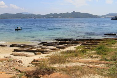 Tortul kaya..... Tung Ping Chau, Hong Kong Geopark katmanları