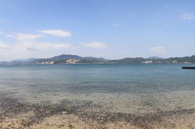 13 Spt 2011 the beach at Tung Ping Chau Island in Hong Kong