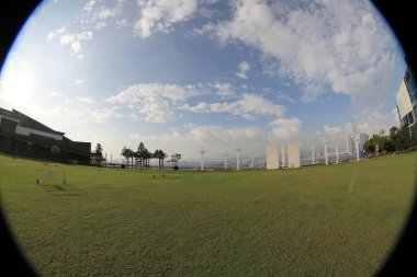 18 Dept 2011 the landscape of Sun Yat Sen Memorial Park, hk