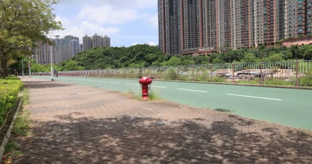 Aug 2022 Tseung Kwan South Promenade — Vídeo de Stock