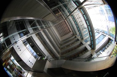 21 Aug 2011 the Modern corridor Office building, Hong Kong science park