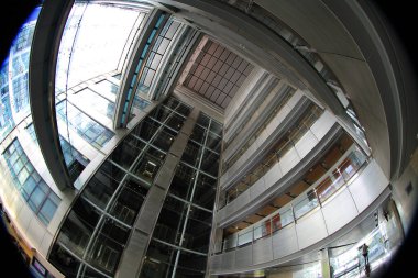 21 Aug 2011 the Modern corridor Office building, Hong Kong science park