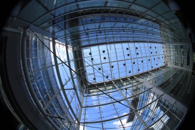 21 Aug 2011 the Modern corridor Office building, Hong Kong science park