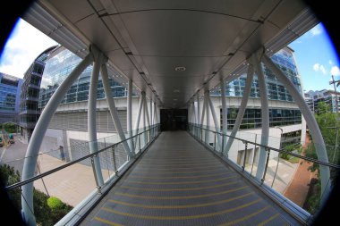 21 Aug 2011 the Modern corridor Office building, Hong Kong science park