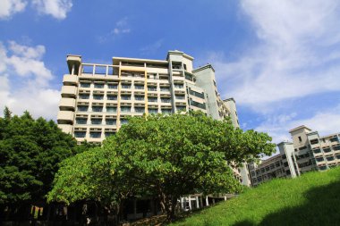 Lingnan University in Castle Peak Road, Fu Tei, Hong Kong 20 Aug 2011