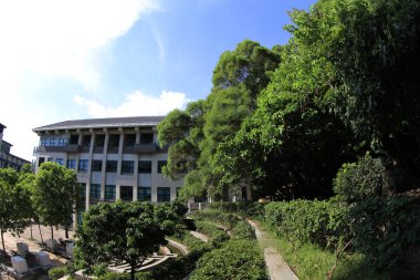 Lingnan University in Castle Peak Road, Fu Tei, Hong Kong 20 Aug 2011