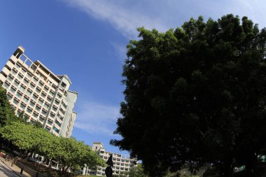 Lingnan University in Castle Peak Road, Fu Tei, Hong Kong 20 Aug 2011