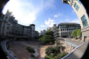 Lingnan University in Castle Peak Road, Fu Tei, Hong Kong 20 Aug 2011