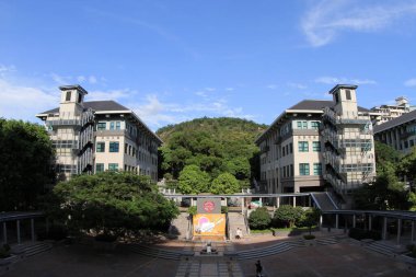Lingnan University in Castle Peak Road, Fu Tei, Hong Kong 20 Aug 2011