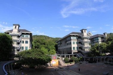 Lingnan University in Castle Peak Road, Fu Tei, Hong Kong 20 Aug 2011