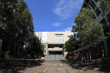 Lingnan University in Castle Peak Road, Fu Tei, Hong Kong 20 Aug 2011