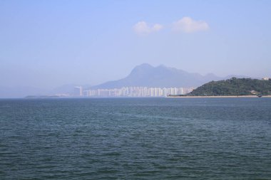 9 April 2011 the tolo harbour Landscape in Hong Kong