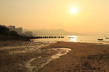10 April 2011 the pier, the landscape of Wu Kai Sha, hk