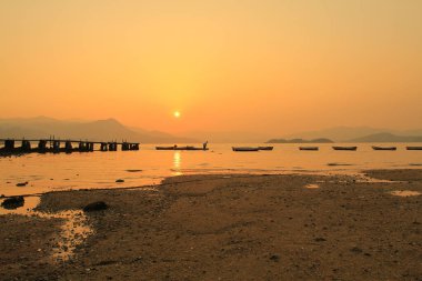 10 April 2011 the pier, the landscape of Wu Kai Sha, hk