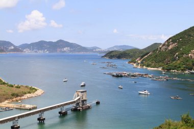 10 Mayıs 2011 geleneksel balık köyü, Pichic Körfezi, Hong Kong