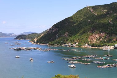 10 Mayıs 2011 geleneksel balık köyü, Pichic Körfezi, Hong Kong