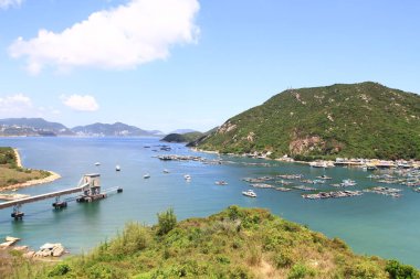 10 Mayıs 2011 geleneksel balık köyü, Pichic Körfezi, Hong Kong