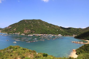 10 Mayıs 2011 geleneksel balık köyü, Pichic Körfezi, Hong Kong