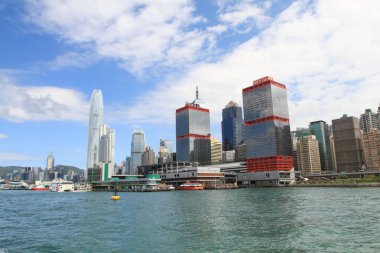 10 Mayıs 2011, Hong Kong 'un batısındaki sahil şeridi.