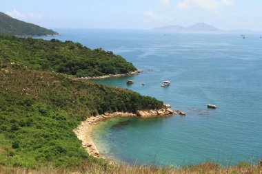 10 Mayıs 2011 Hong Kong manzaralı Lamma Adası