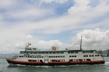 10 Mayıs 2011 Hong Kong iç limanı, Hong Kong limanı.