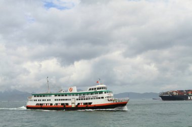 10 Mayıs 2011 Hong Kong iç limanı, Hong Kong limanı.