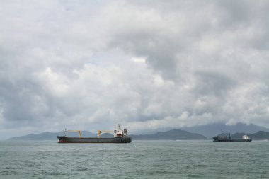 10 Mayıs 2011 Hong Kong iç limanı, Hong Kong limanı.
